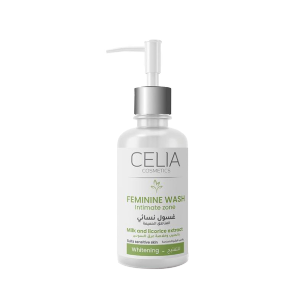 Celia Milk & Licorice Intimate Wash, Moisturizing Brightening Care, 180ml