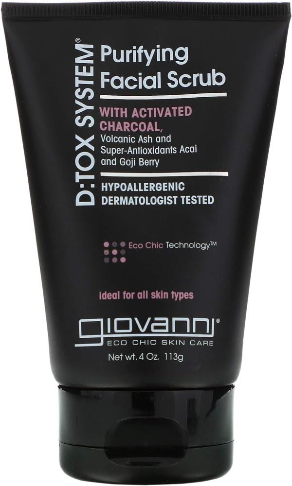 Face Scrub For Sensitive Skin Gentle Exfoliating Formula Giovanni 113g
