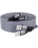 Micro USB Cable 6ft – 2-Pack High-Speed Charger