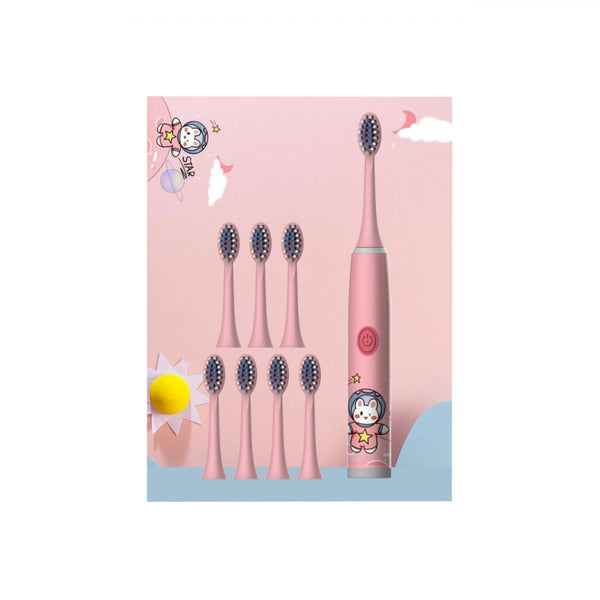 Best Electric Toothbrush 2022 Cartoon Rabbit Design Waterproof PP 1 Set