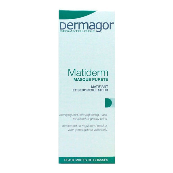 DERMAGOR Matiderm Matifying Face Cream with Salicylic Acid and Kaolin Clay, 40 ml