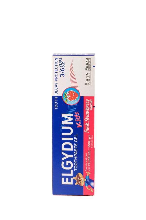 Elgydium Kids Toothpaste Gel Fluorinol Strawberry 50 ml