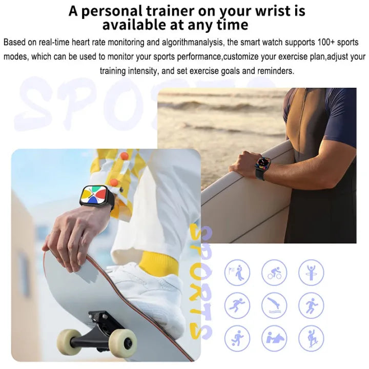 Xiaomi ZL99 Smartwatch 2024 – Waterproof Fitness Tracker