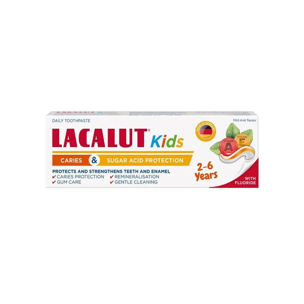 Children's Toothpaste 2-6 Years Milk Teeth Cavity Protection Lacalut 55ml