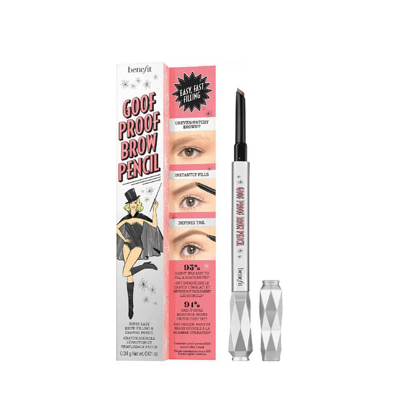 Benefit Goof Proof Brow Pencil Waterproof Gel Formula 4.5