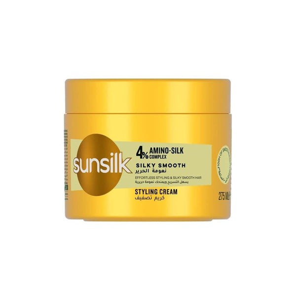 Styling Cream for Frizzy Hair Smooth & Silky Protein Sunsilk 275ml