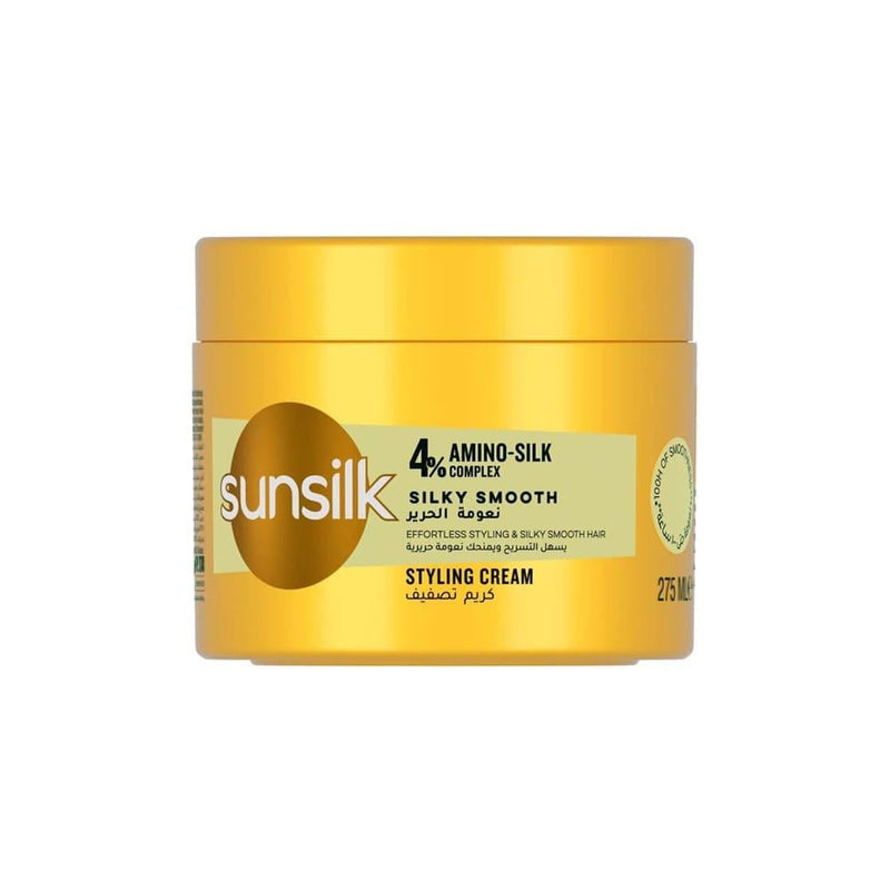 Styling Cream for Frizzy Hair Smooth & Silky Protein Sunsilk 275ml