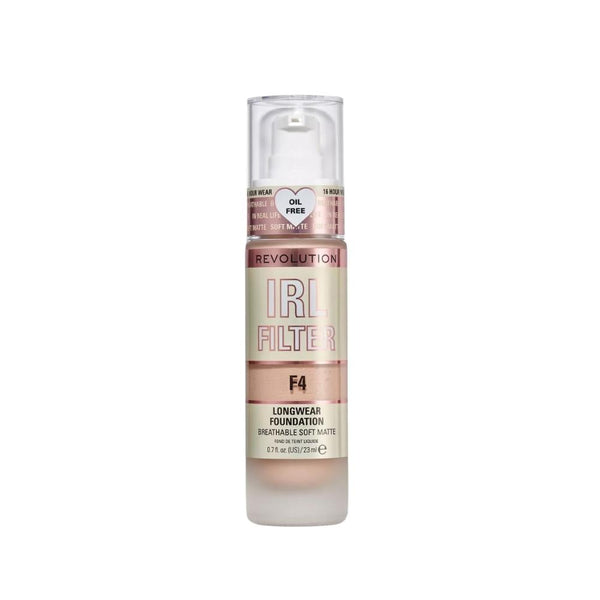 Revolution Filter Longwear Foundation, Matte Finish, Niacinamide, 23ml