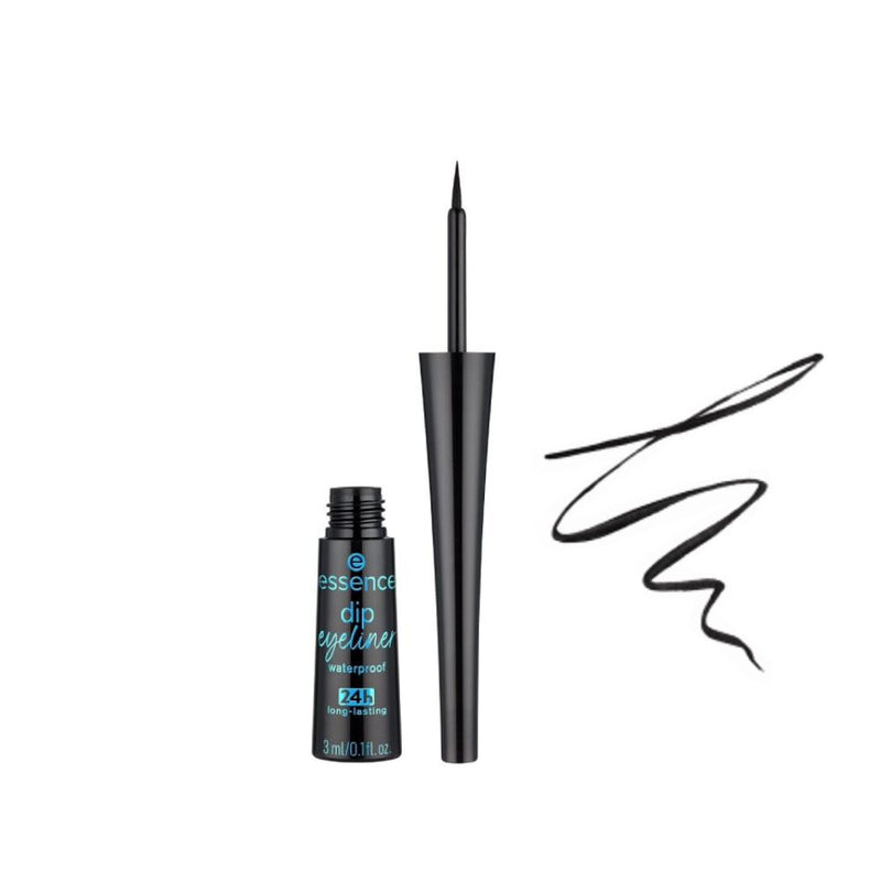 Essence Liquid Eyeliner Waterproof Precise Tip Black 01 1 Unit