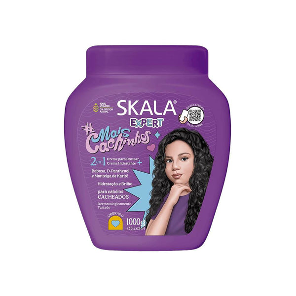 Children's Hair Cream Curly Wavy Shea Butter Skala Expert 1000g