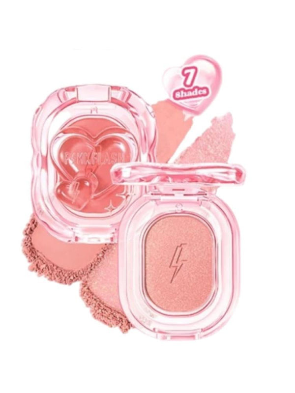 Pink Flash Blush - Matte & Shimmer Finishes - 1.5g