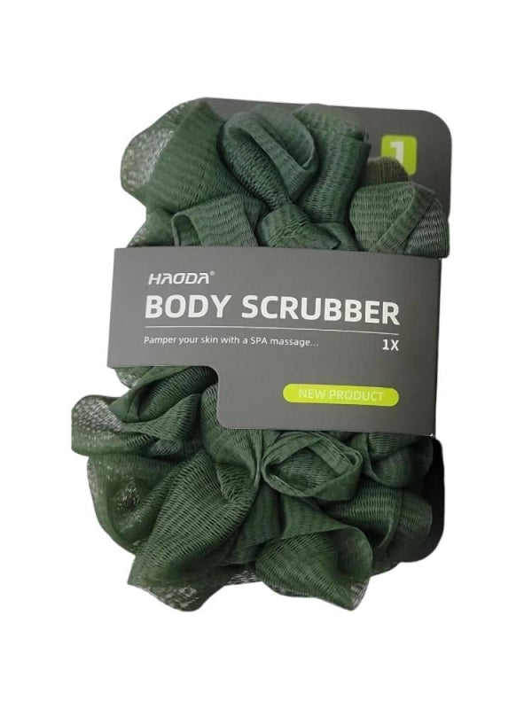 Haoda Body Scrubber - Soft Mesh - Green