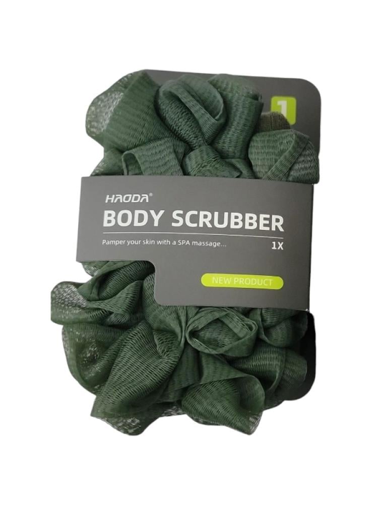 Haoda Body Scrubber - Soft Mesh - Green