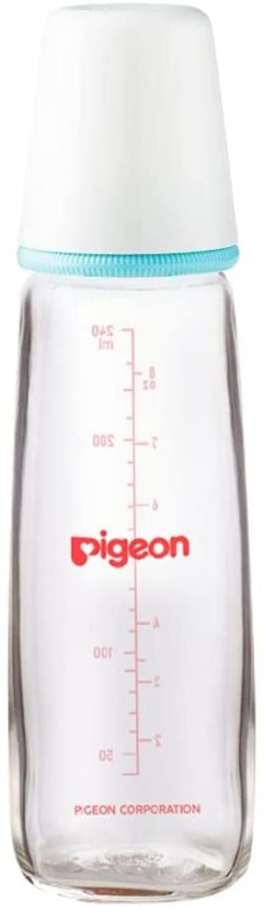 Shop Glass Baby Bottle Natural Drinking Flow Pigeon 120ml