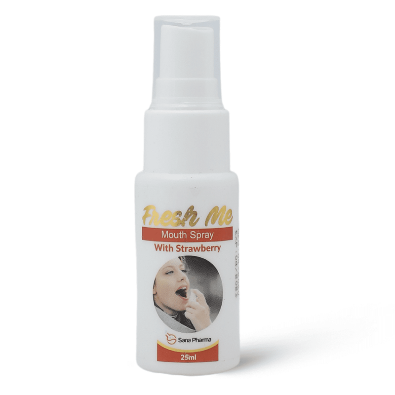 Mouth Spray For Bad Breath Strawberry Flavour Fresh Me 25ml