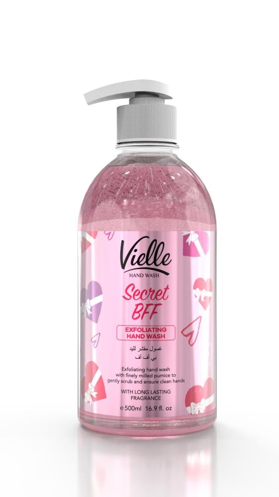 Buy Scrubbing Hand Wash BFF Natural Exfoliating Vielle 500ml