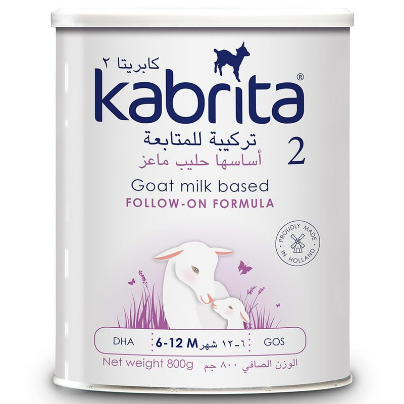 Goat Milk Stage 2 Follow On Formula Gentle Nutrition 800g KABRITA