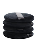 Beauty System Makeup Sponges 4 Pieces Round Black