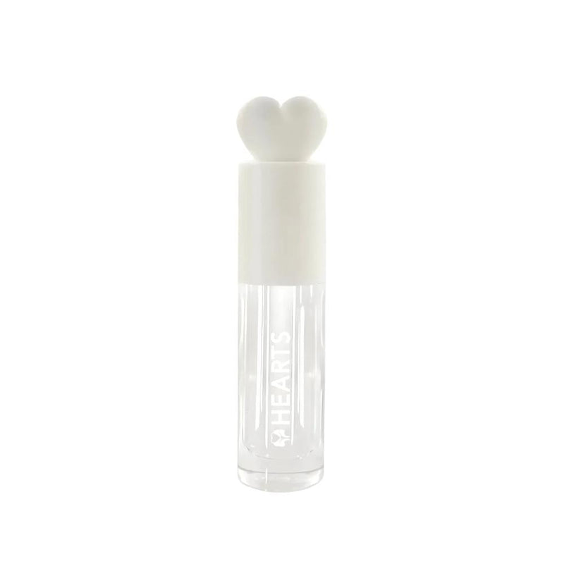 Hearts Lip Gloss 001 Clear Plump with Shea Butter & Vitamin E