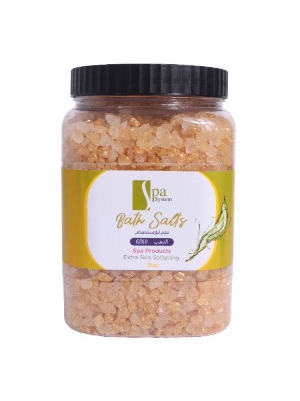 Spa System Gold Flavoured Bath Salt - 3kg