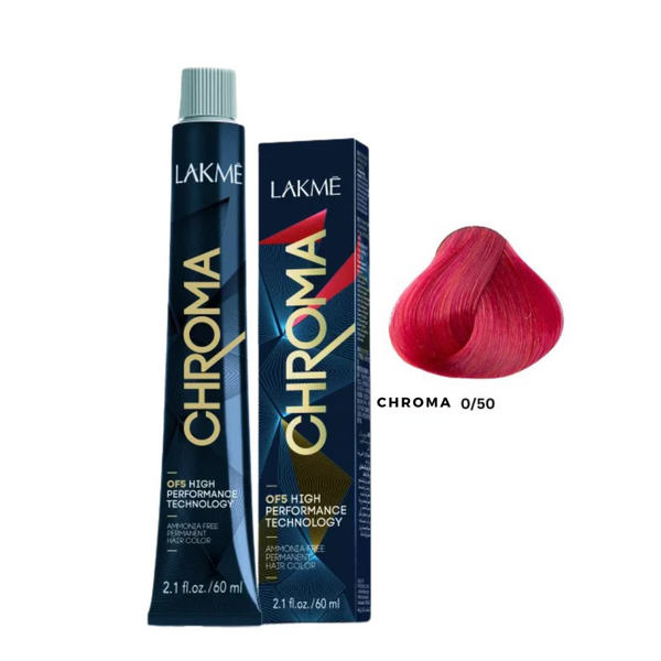 Ammonia-Free Permanent Hair Color Red 0.50 Lakme 60ml