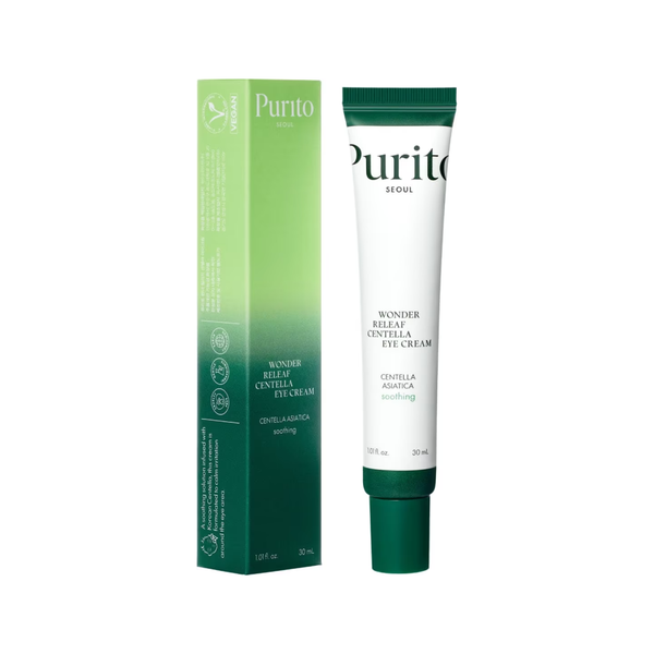 Purito Centella Wonder Releaf Eye Cream for Fine Line Reduction, 30ml