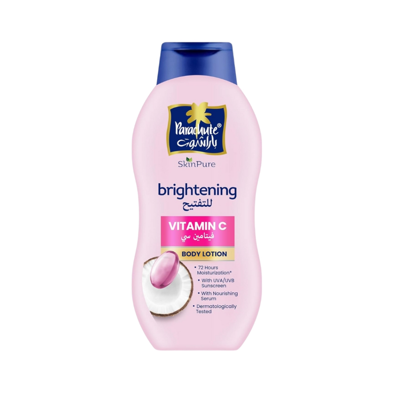 Parachute Pure Skin Vitamin C Body Lotion, Brightening, 400ml