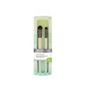 Ecotools Eyeshadow Brush Set, Bamboo Handle, 2-Piece