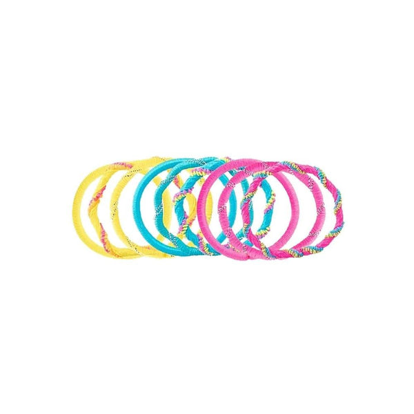 Hair Ties for Thick Hair Soft Elastic 9 Pack Titania No. 7822