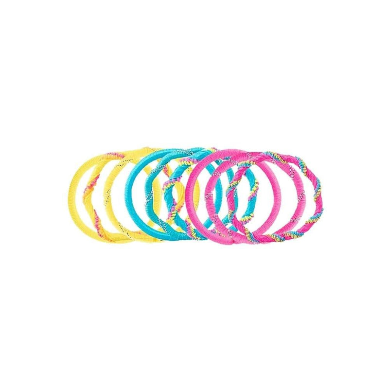 Hair Ties for Thick Hair Soft Elastic 9 Pack Titania No. 7822