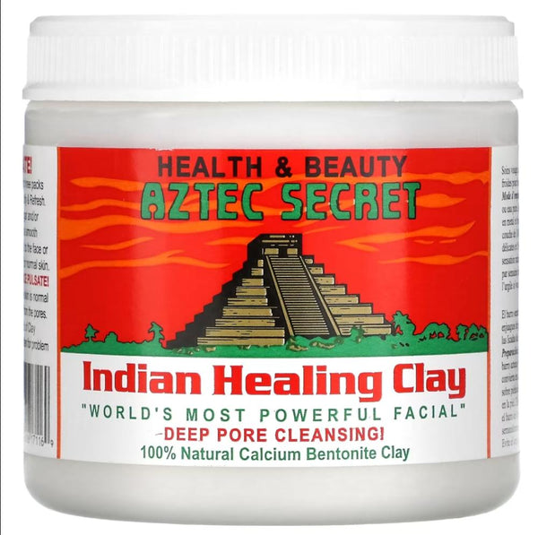 Indian Healing Clay Mask Deep Pore Cleansing Bentonite Aztec Secret 454g