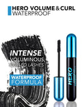 Best Waterproof Volumizing Mascara Thickening Curling Flormar Hero Black 10ml