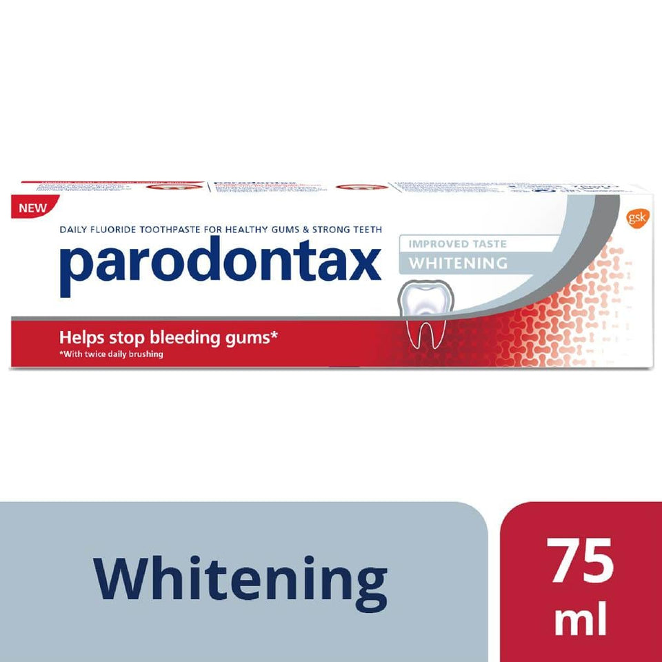 Parodontax Whitening Toothpaste for Gum Health & Teeth Whitening 75ml