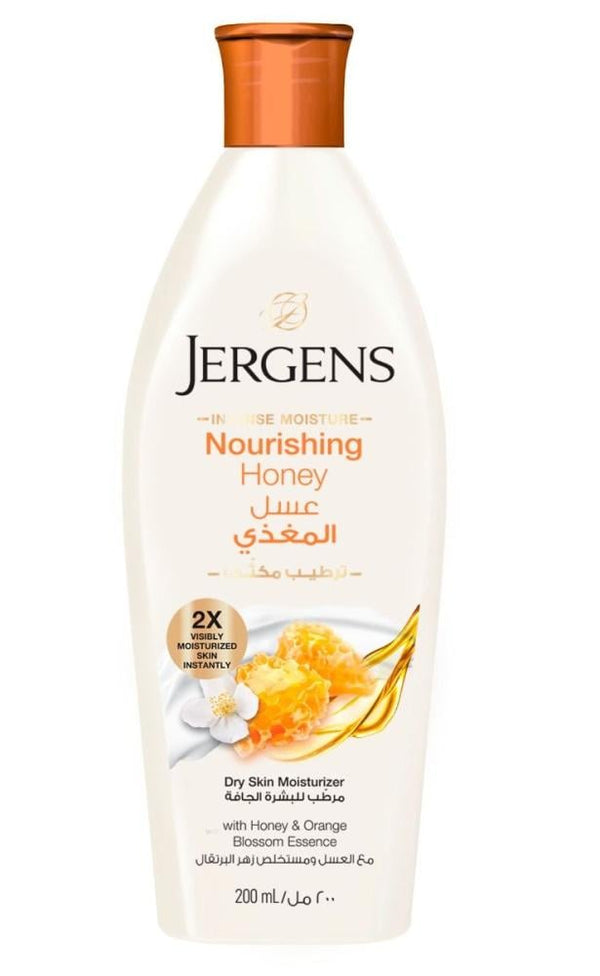 Honey Nourishing Body Lotion Hydrating Softening Jergens 200ml