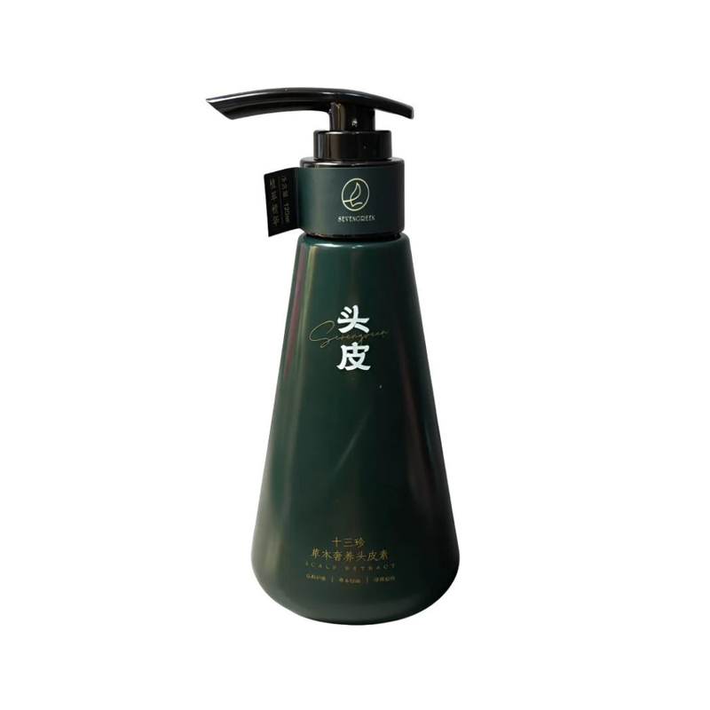 Seven Green Strengthening Shampoo, Herbal Formula, 120ml