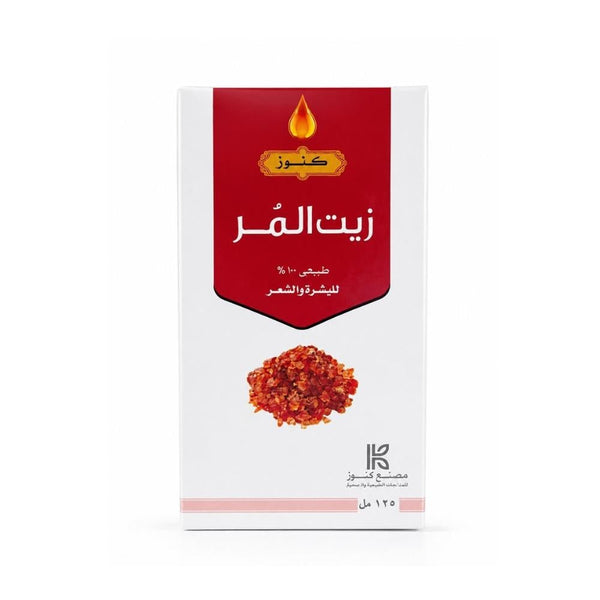 Myrrh Oil for Hair and Skin Nourishing Natural Multi-Use Konoz 125ml