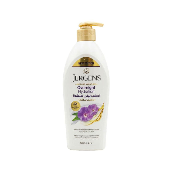 Best Body Lotion Overnight Repair Nightly Restoring Moisturizer JERGENS 400ml