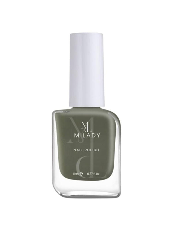Milady Nail Polish 597 - Dark Olive Green - 11ml