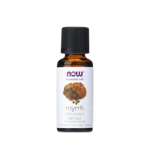 Now Myrrh Essential Oil for Concentrated Skincare, 30ml