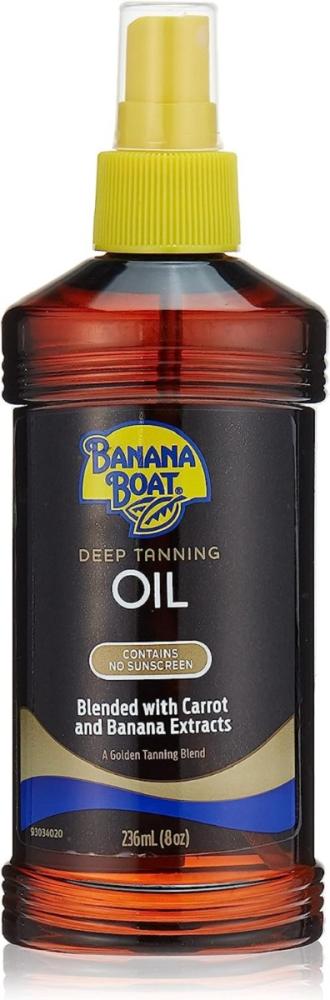 Banana Boat Tanning Oil Deep Hydration Bronzing Spray 236ml