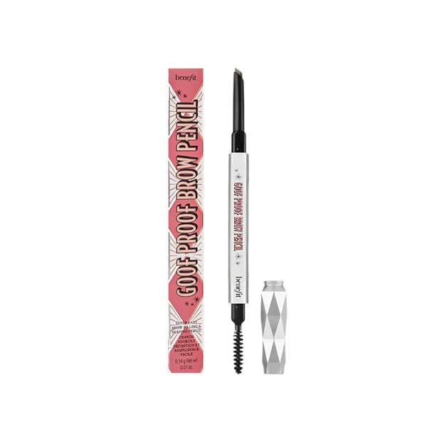 Benefit Goof Proof Brow Pencil, Waterproof, Smudge-Proof, 5 Deep Black