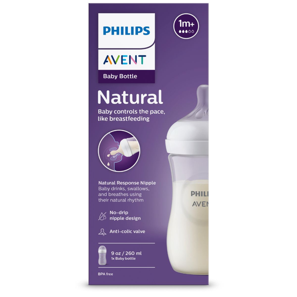 Feeding Bottle 500ml Ergonomic Transition AVENT 260ml