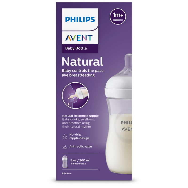 Feeding Bottle 500ml Ergonomic Transition AVENT 260ml