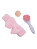 Makeup and Skincare Set 3-Piece Essential Tools for Cleansing & Application