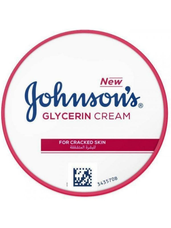Johnson's Glycerin Cream for Dry Cracked Skin - 300 ml