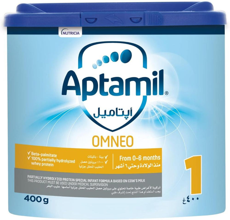 Aptamil Baby Formula Milk Omneo Stage 1 Digestive Comfort 400g