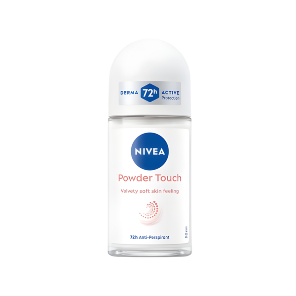 Nivea Roll On Deodorant Powder Touch Silky Finish Nivea 50ml