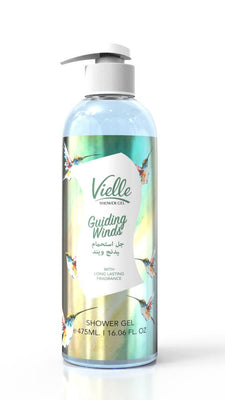 Vielle Shower Gel: Guiding Winds, Freshness & Softness 475ML