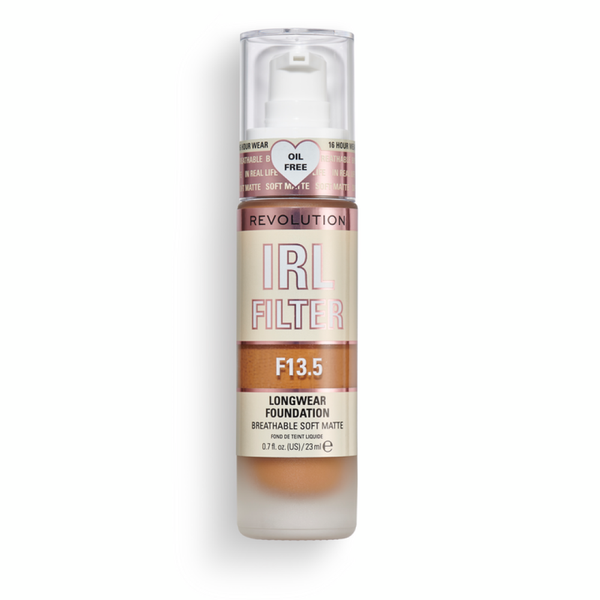 Longwear Foundation F13.5 - Full Coverage Matte Finish - Revolution IRL - 30ml