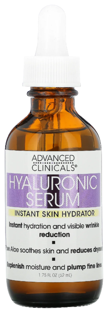 Hyaluronic Acid Serum Moisturising Deep Hydration Advanced Clinicals 52ml